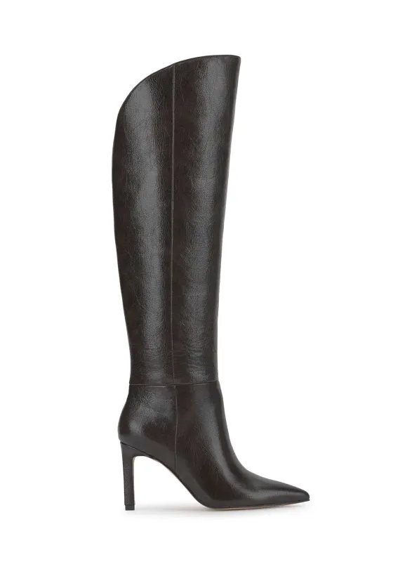Ellica Tall Boot in Dark Truffle made by Jessica Simpson