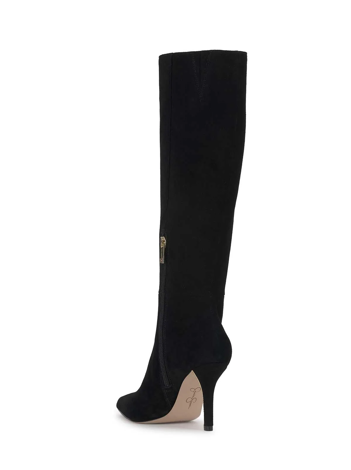 Juleira Knee High Boot in Black Suede sold by Jessica Simpson product image thumbnail 3
