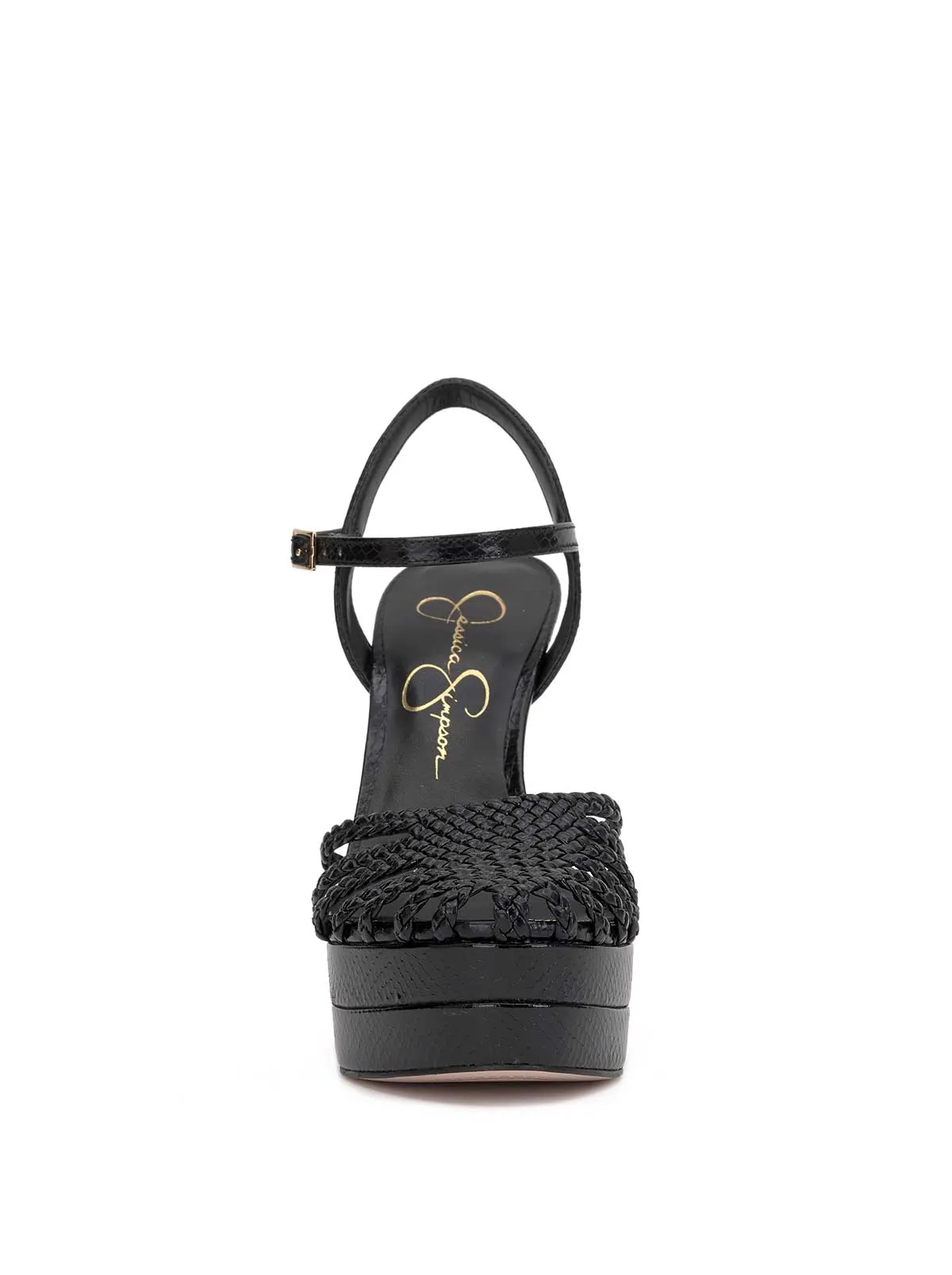 Inaia Braided Platform Sandal in Black sold by Jessica Simpson product image thumbnail 2