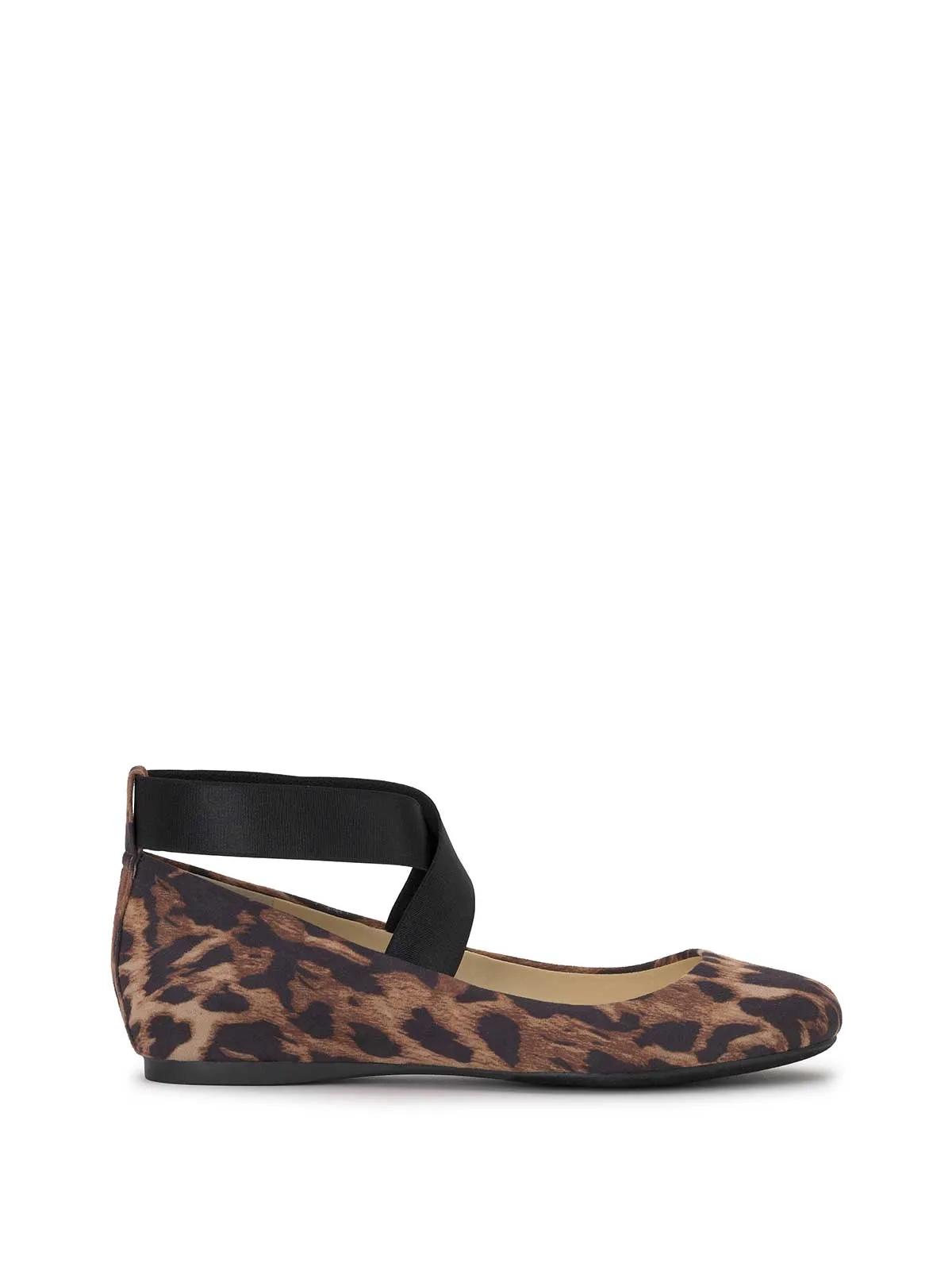 Mandayss Ballet Flat in Leopard sold by Jessica Simpson
