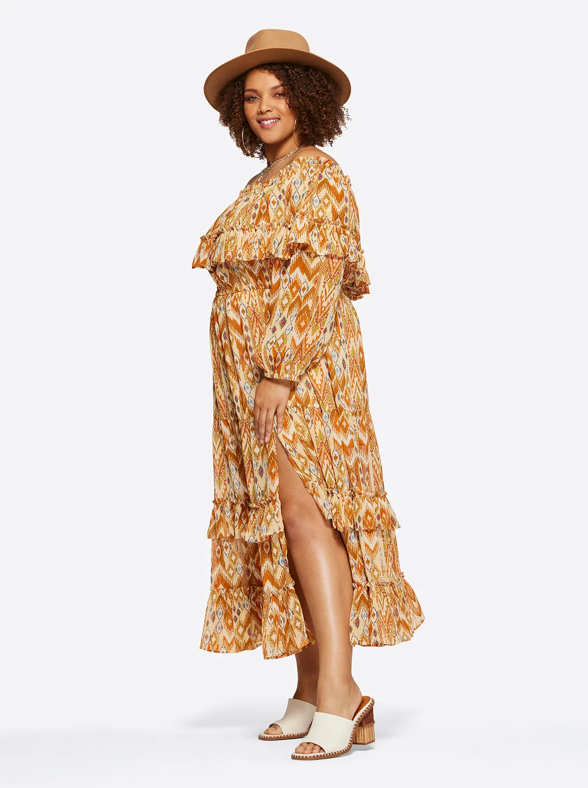 Merisa Dress in Ornate Western sold by Jessica Simpson product image thumbnail 2