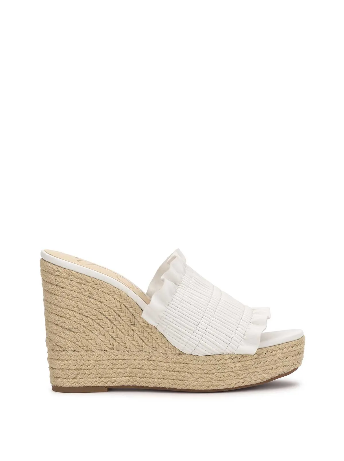 Serilda Espadrille Wedge in White sold by Jessica Simpson