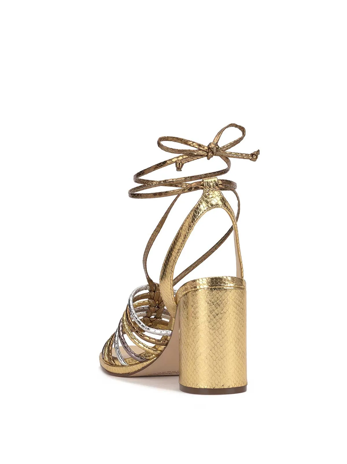 Cahna High Heel Sandal in Gold sold by Jessica Simpson product image thumbnail 3