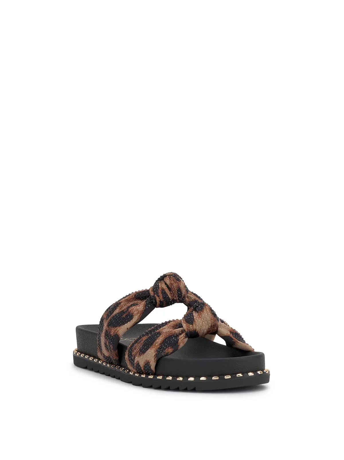 Caralyna Flat Sandal in Leopard sold by Jessica Simpson product image thumbnail 5
