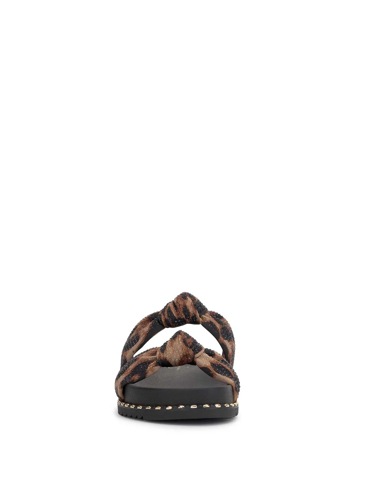 Caralyna Flat Sandal in Leopard sold by Jessica Simpson product image thumbnail 3