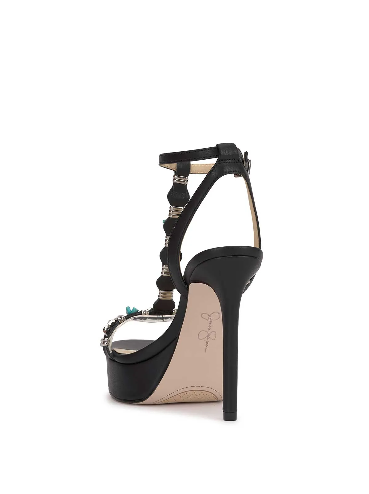 Saigee Embellished Platform in Black sold by Jessica Simpson product image thumbnail 3