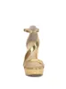 Iley Platform Sandal in Gold sold by Jessica Simpson
