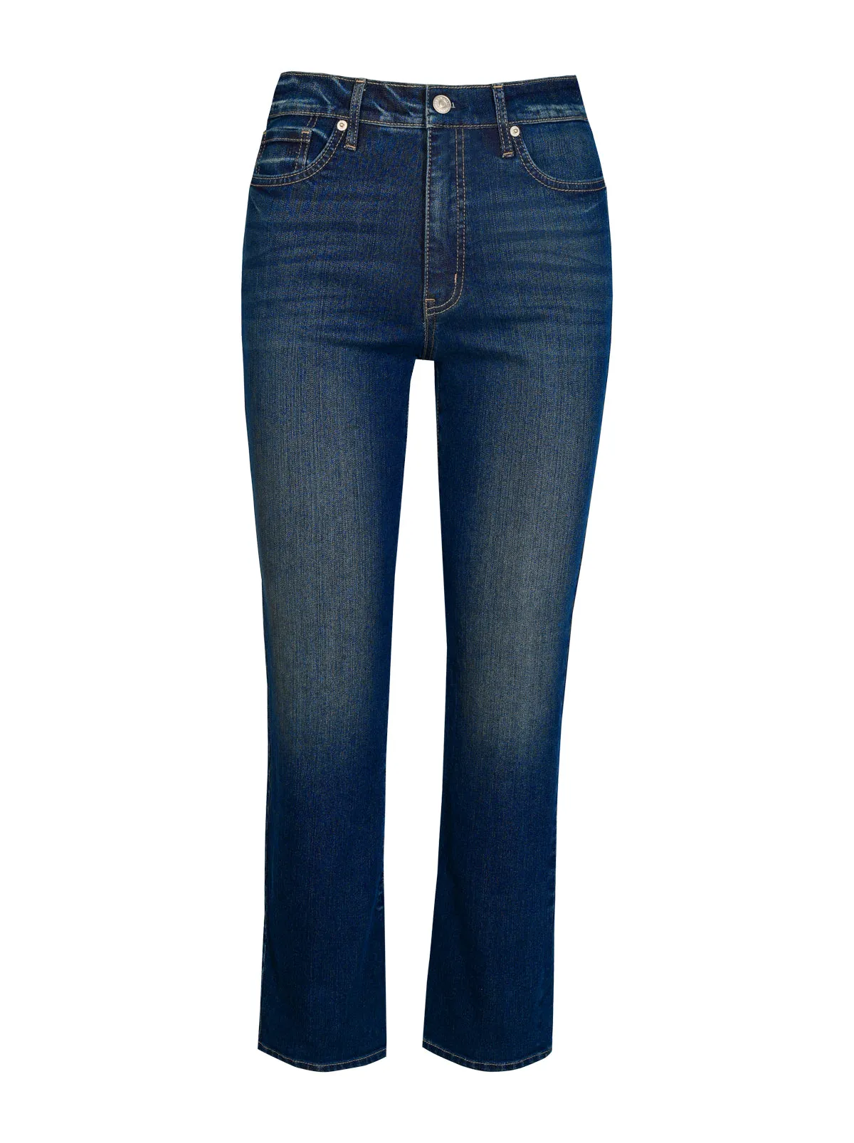 Harmony Straight High Rise Jean in Soul Mate sold by Jessica Simpson product image thumbnail 2