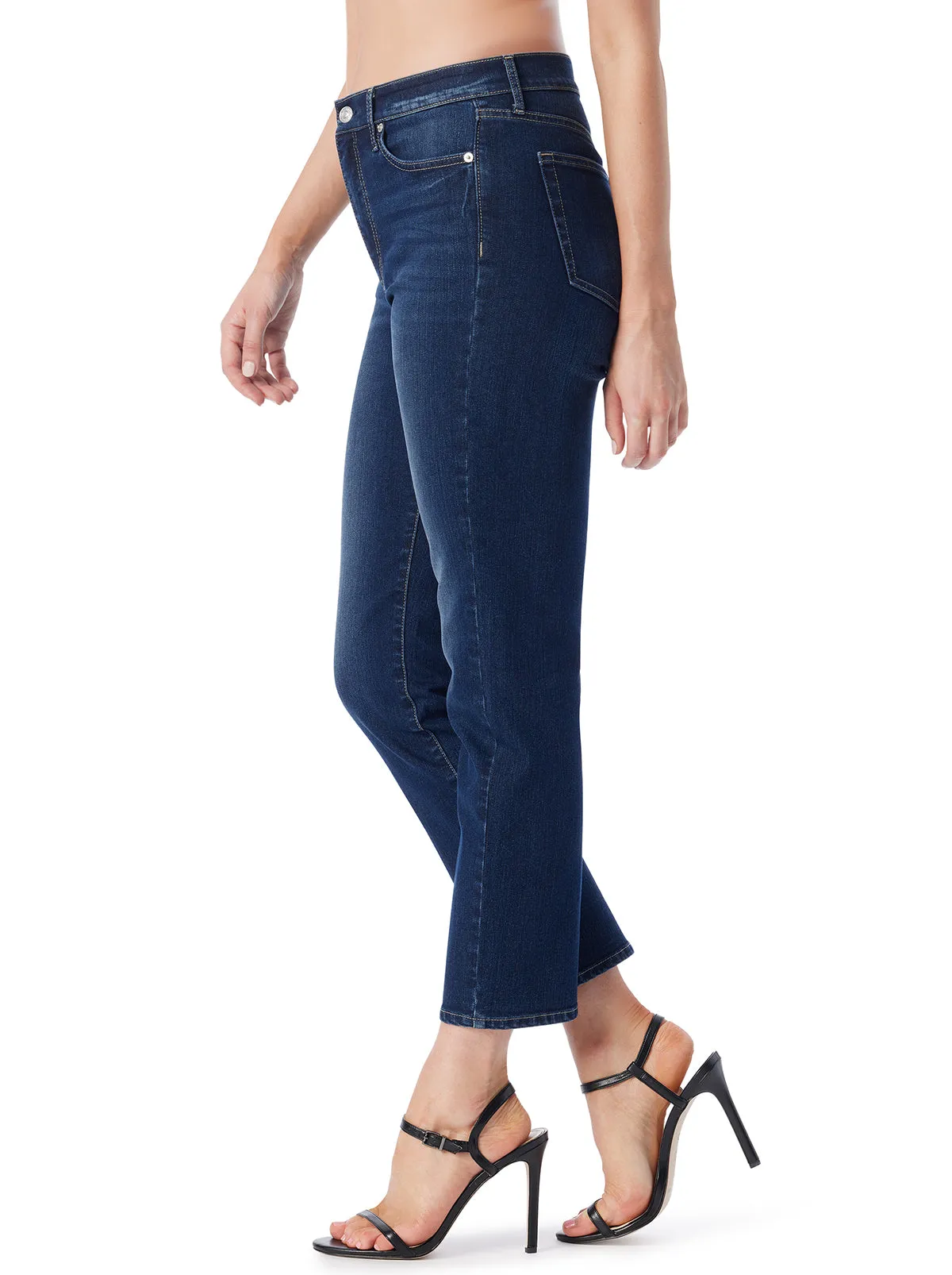 Harmony Straight High Rise Jean in Soul Mate sold by Jessica Simpson product image thumbnail 3