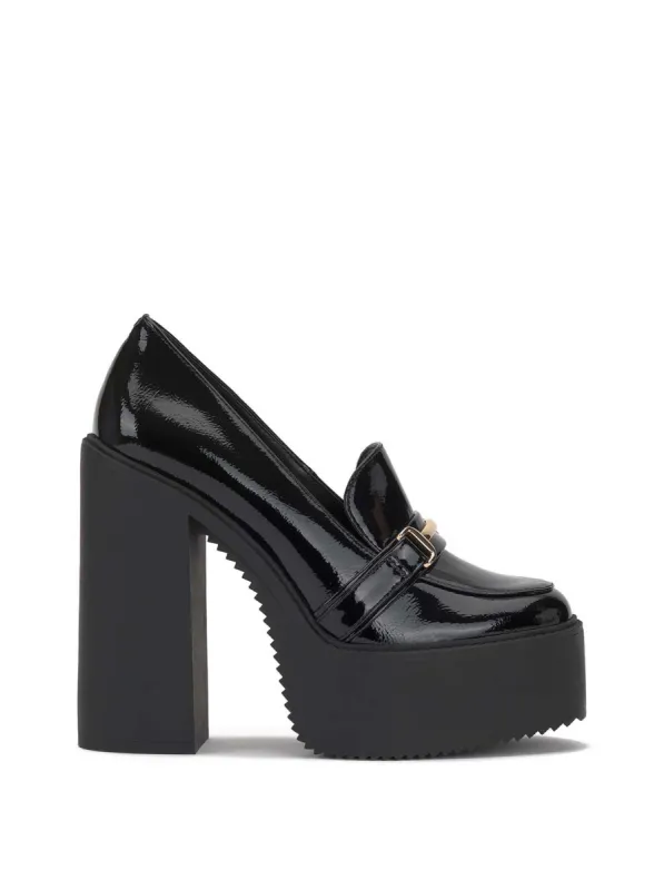 Himinka Platform Loafer in Black sold by Jessica Simpson