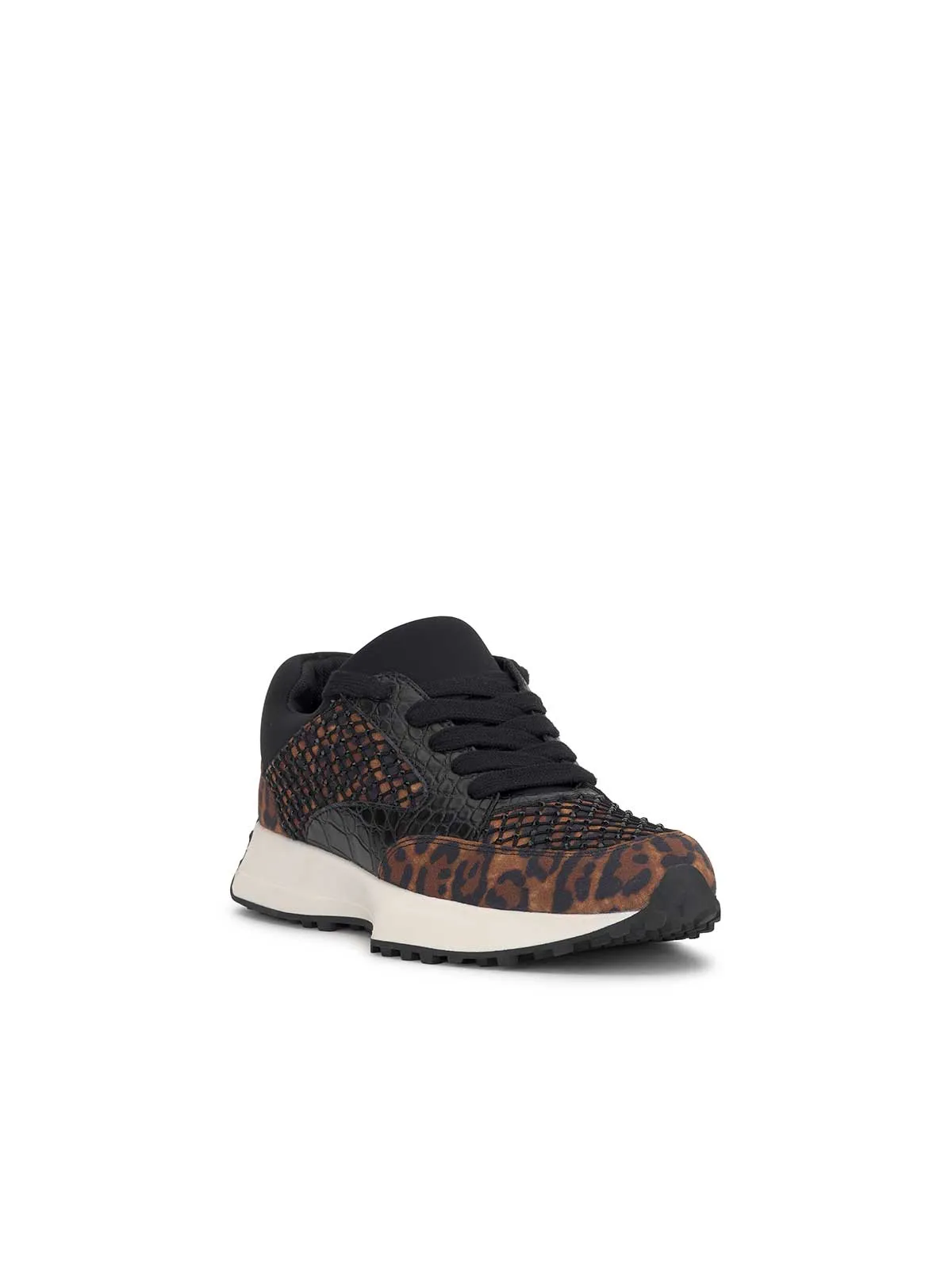 Tameranne Sneaker in Black & Leopard sold by Jessica Simpson product image thumbnail 4