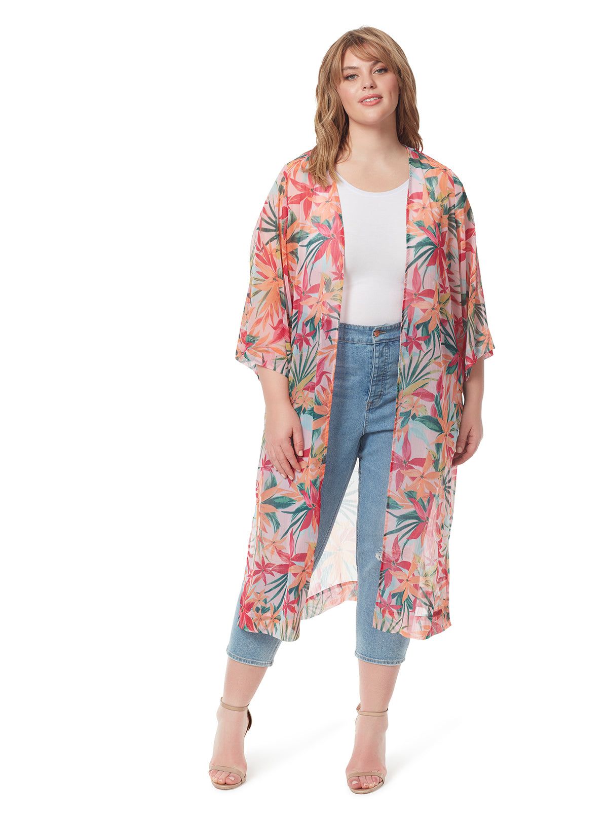 Blakely Duster in Floral Canopy sold by Jessica Simpson product image thumbnail 4