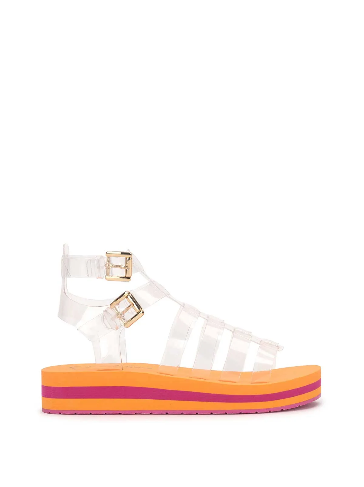 Bimala Sandal in Clementine sold by Jessica Simpson