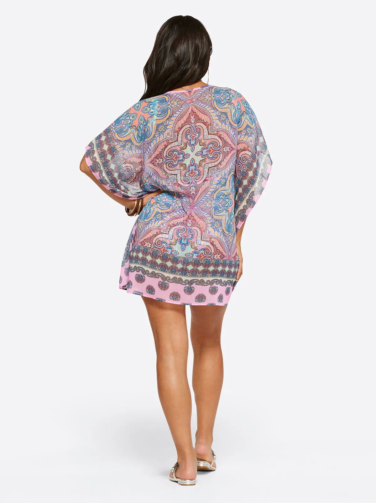 Carnival in Rio Cover Up in Cool Multi sold by Jessica Simpson product image thumbnail 3
