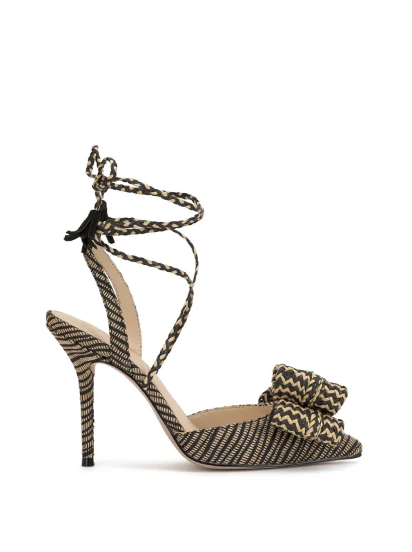 Hirlia Bow Pump in Zebra sold by Jessica Simpson