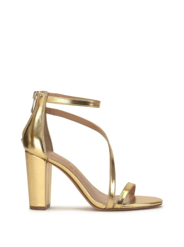 Sloyan High Heel Sandal in Gold sold by Jessica Simpson
