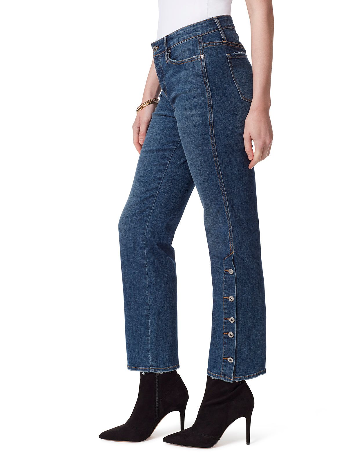 Flirt High Rise Straight Crop in Good Intentions sold by Jessica Simpson product image thumbnail 2