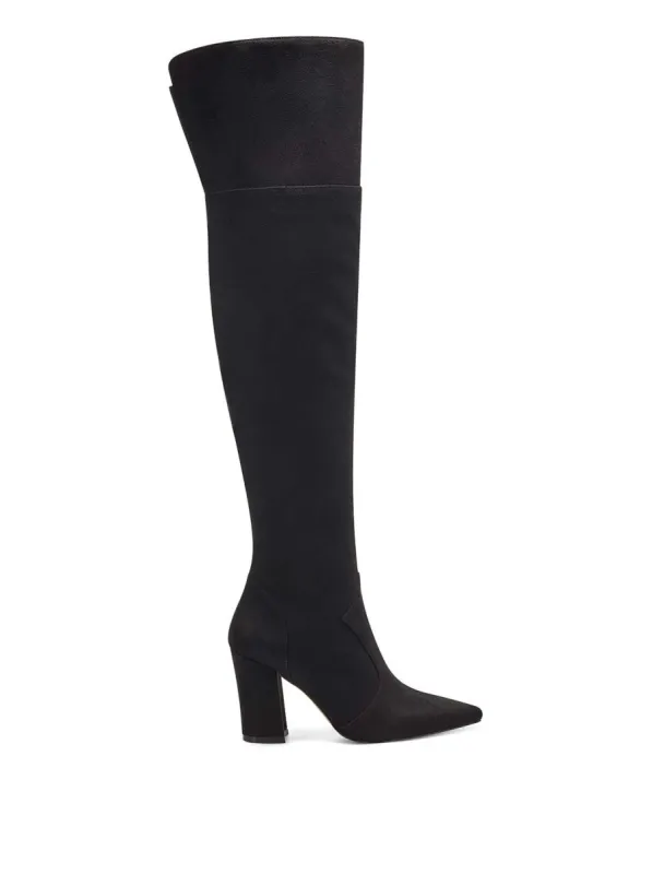 Habella Over the Knee Boot in Black Suede made by Jessica Simpson
