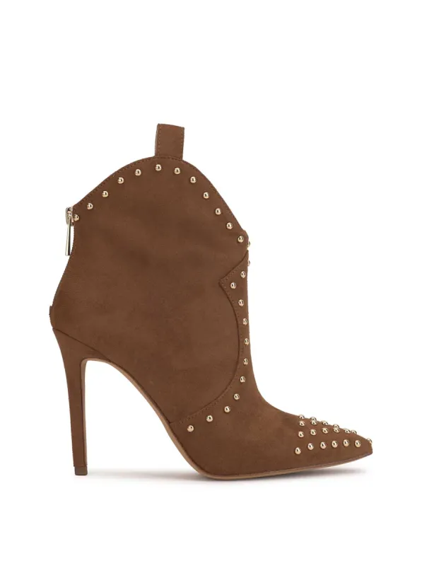 Pixillez Studded Bootie in Tobacco sold by Jessica Simpson