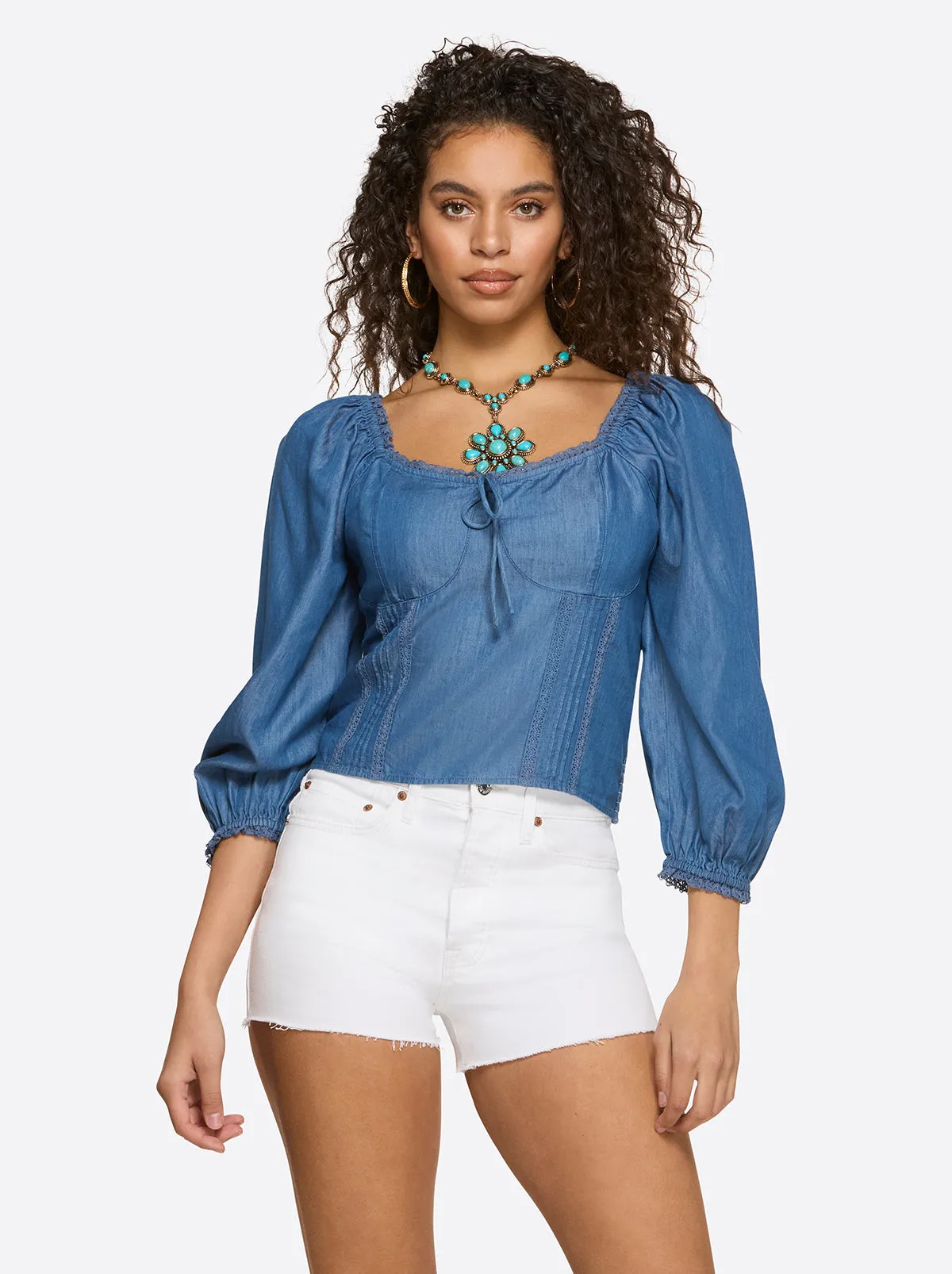 Illona Bustier Top in Premium sold by Jessica Simpson