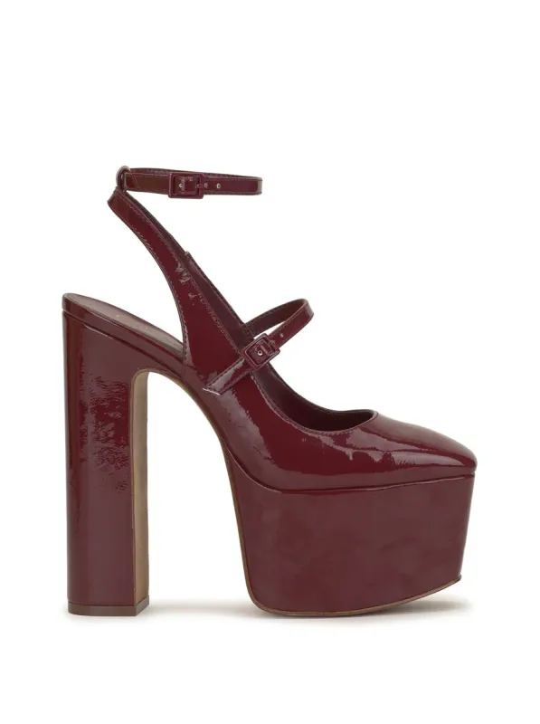 Pialley Platform Pump in Malbec sold by Jessica Simpson
