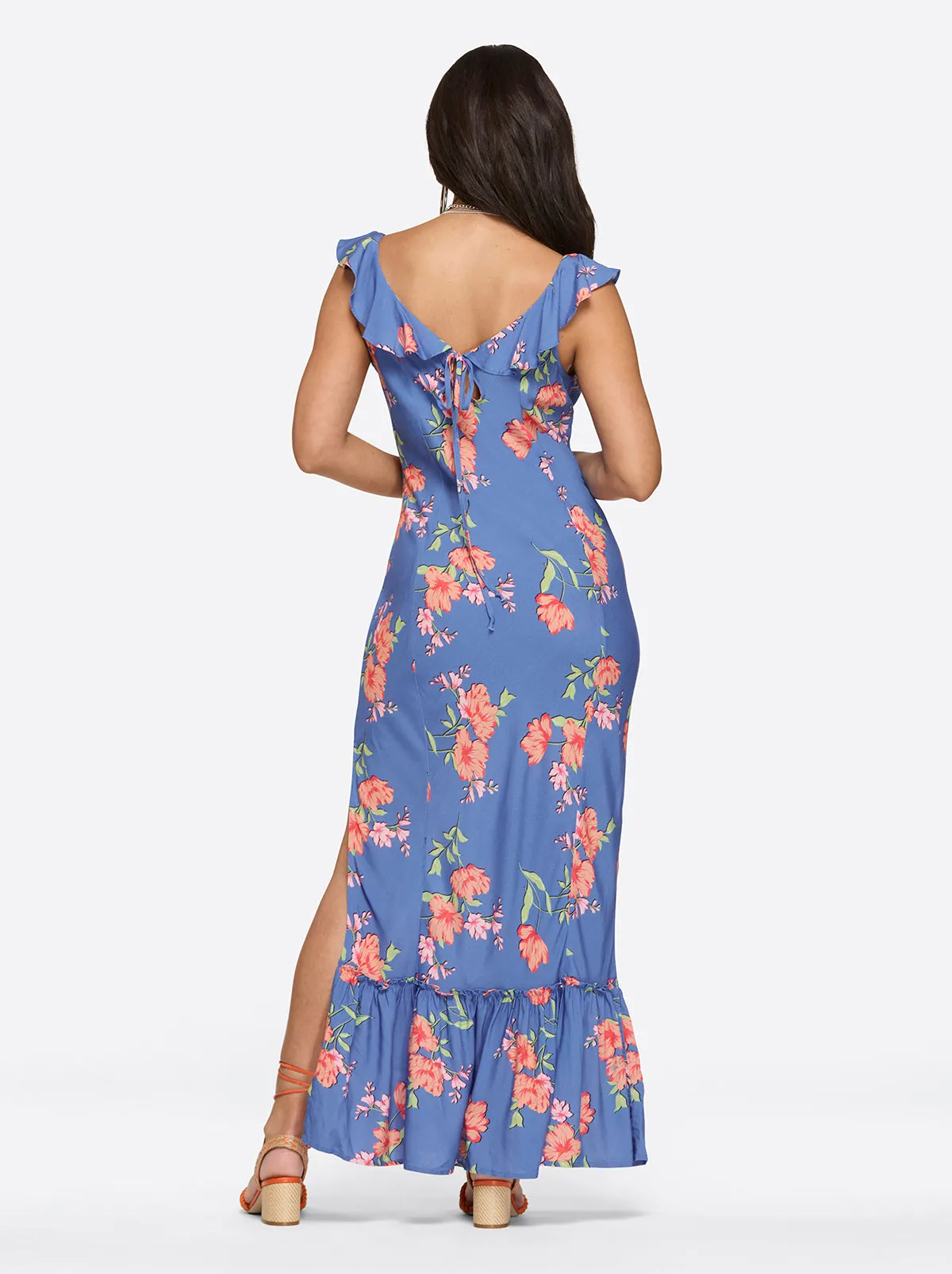 Raya Slip Dress in Happy Floret sold by Jessica Simpson product image thumbnail 5