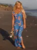 Raya Slip Dress in Happy Floret sold by Jessica Simpson