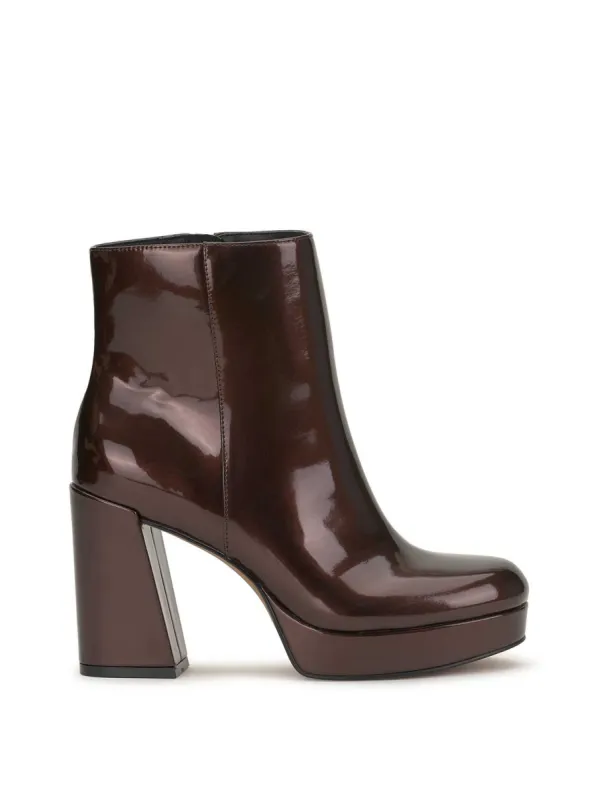 Rexura Platform Bootie in Deep Brown sold by Jessica Simpson