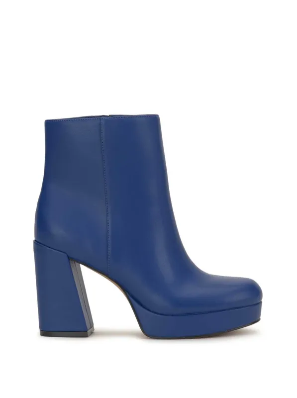 Rexura Platform Bootie in Blue Hour made by Jessica Simpson