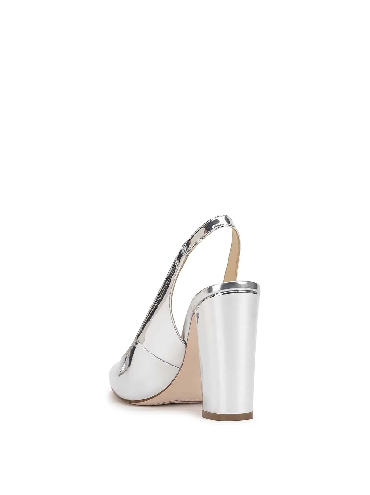 Noula Slingback Pointed Toe Pump in Silver sold by Jessica Simpson product image thumbnail 3
