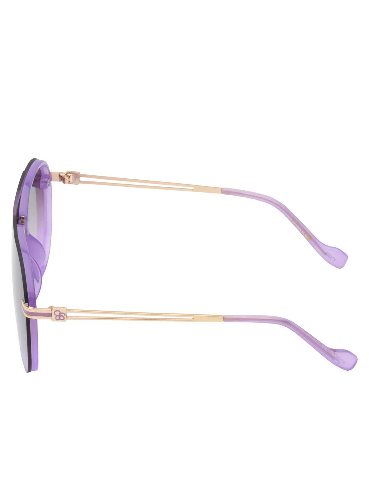 Metal Aviator Sunglasses in Light Purple sold by Jessica Simpson product image thumbnail 3