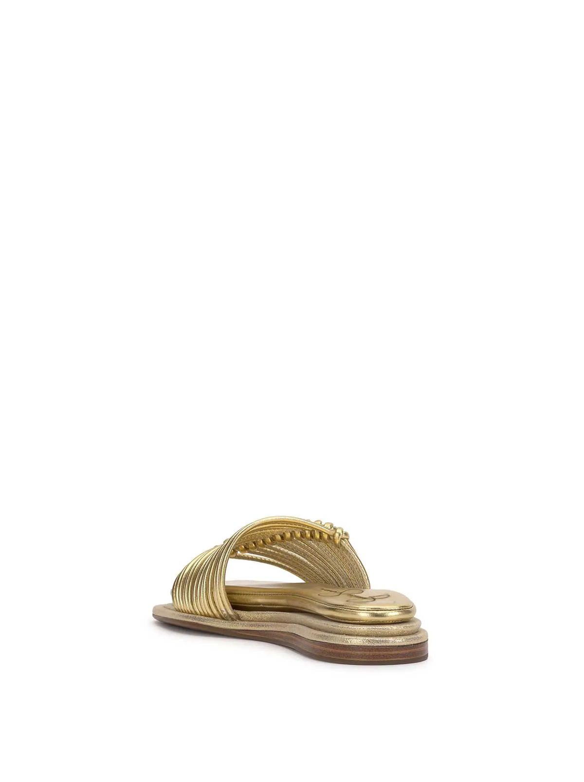 Belarina Flat Sandal in Gold sold by Jessica Simpson product image thumbnail 3