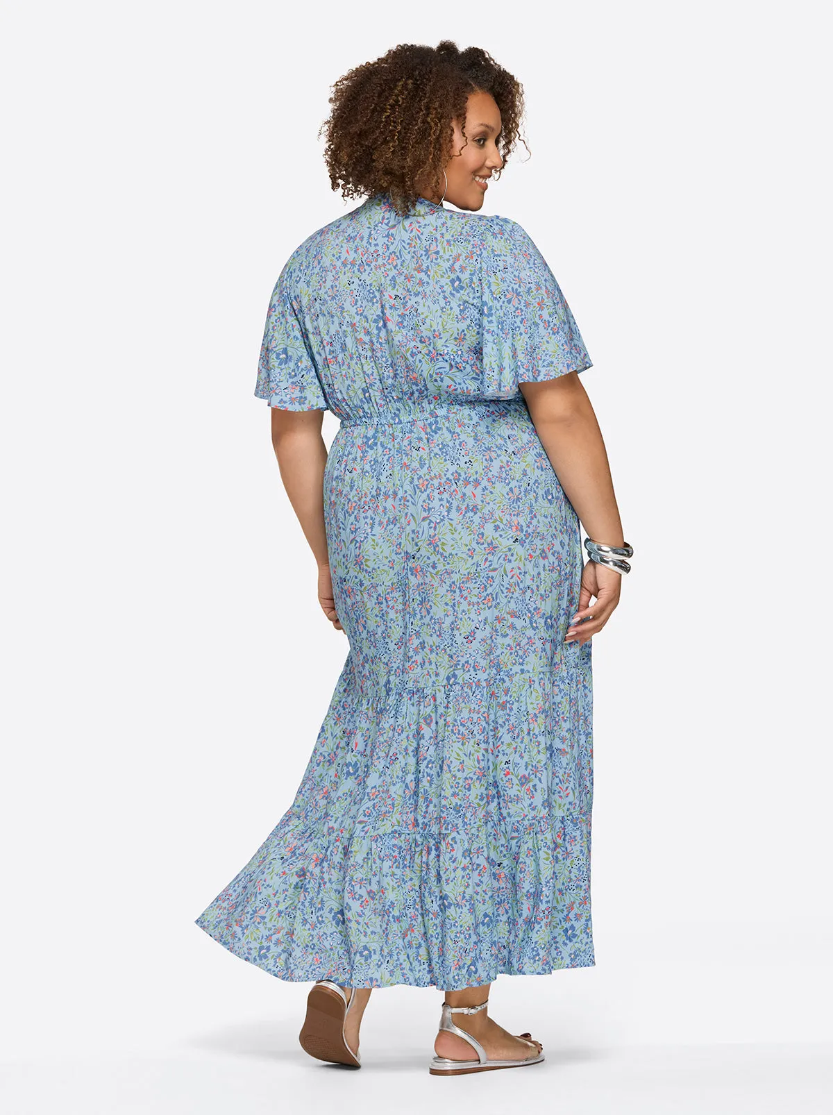 Naomi Dress in Decorative Blossoms sold by Jessica Simpson product image thumbnail 3