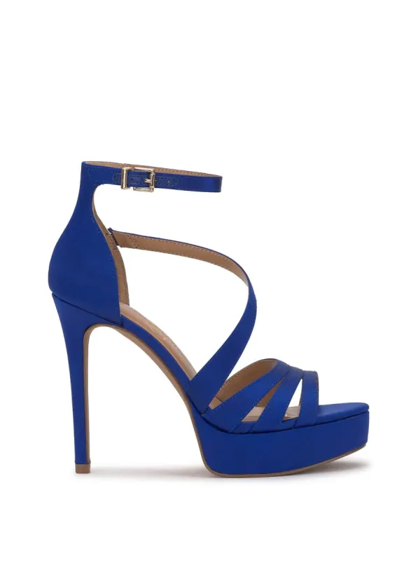 Shyremin Platform Sandal in Ultra Blue sold by Jessica Simpson