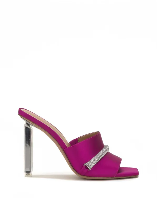 Piaria High Heel Sandal in Berry Blast sold by Jessica Simpson