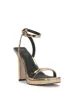 Adonia High Heel in Gold sold by Jessica Simpson