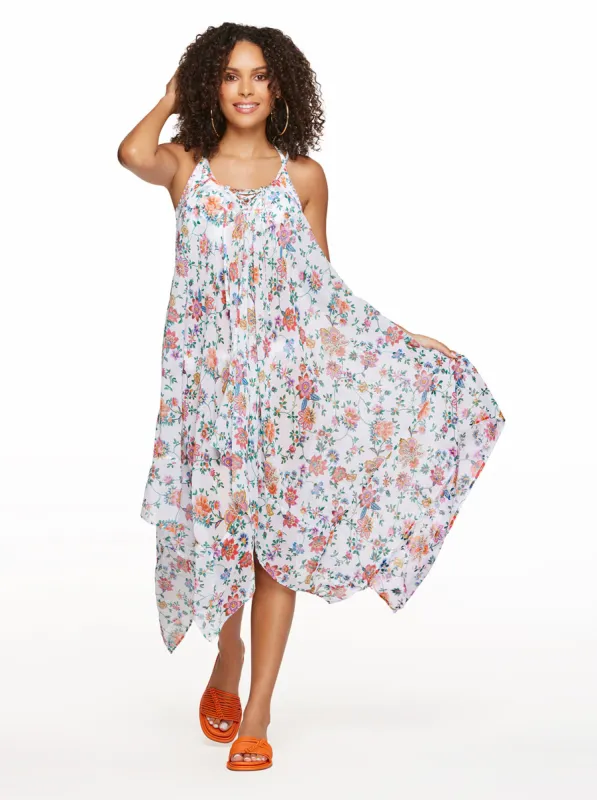 Cover Up Dress in In Stitches made by Jessica Simpson