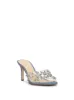 Primana Lucite Mule in Denim sold by Jessica Simpson