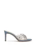 Primana Lucite Mule in Denim sold by Jessica Simpson