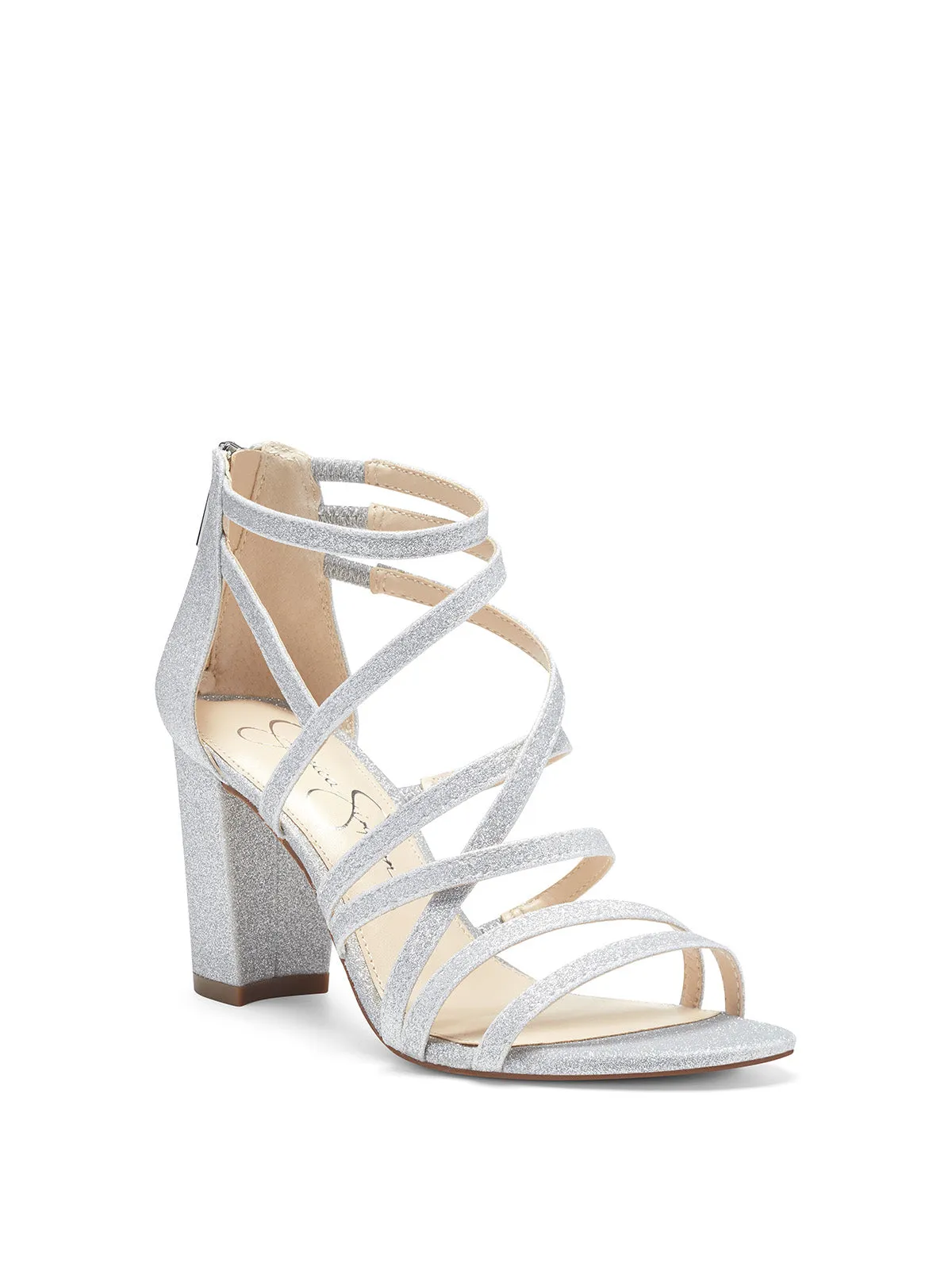 Stassey Sandal in Silver sold by Jessica Simpson product image thumbnail 4