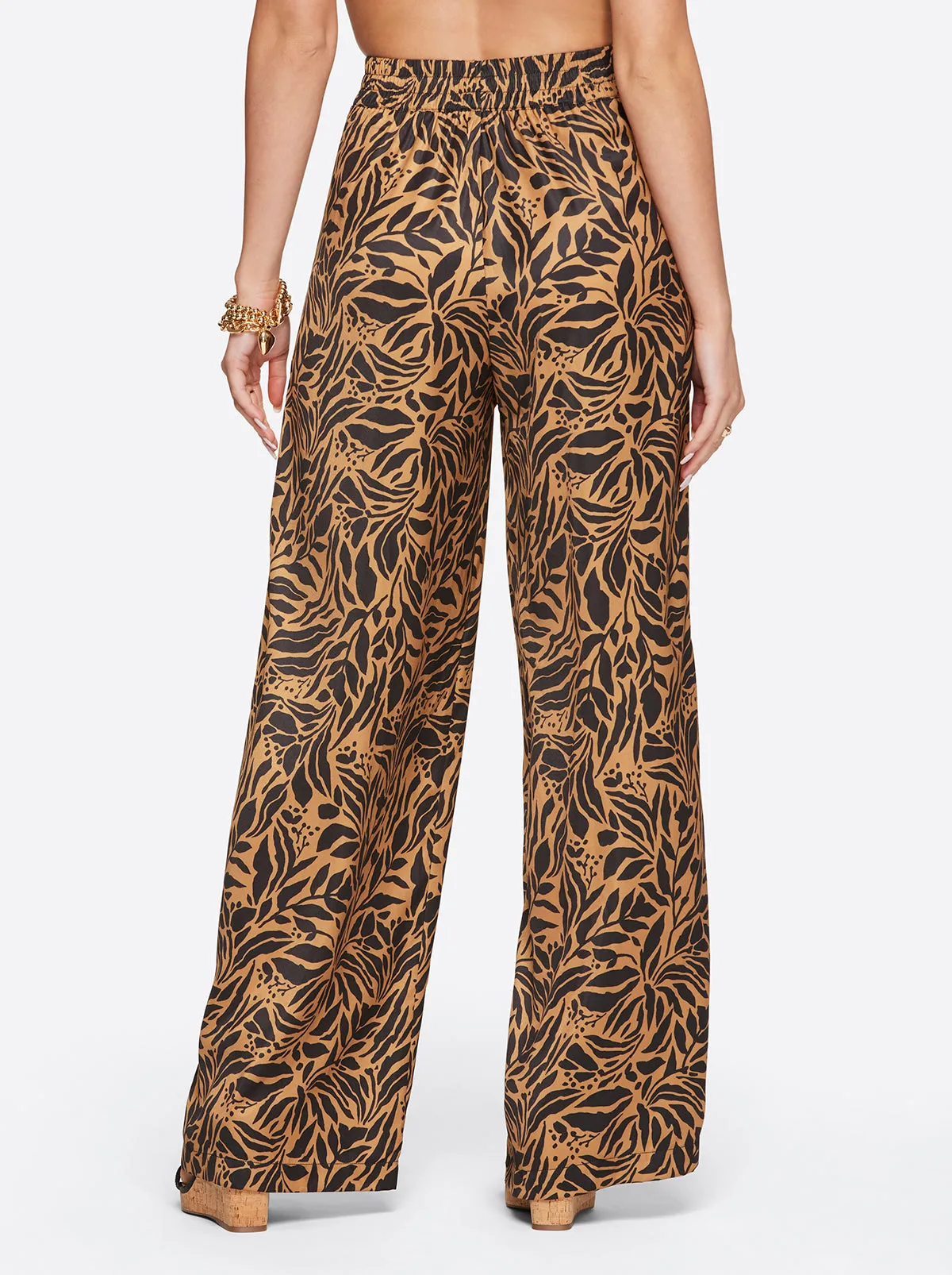 Winnie Wide Leg Pants in Zebra Floral sold by Jessica Simpson product image thumbnail 4