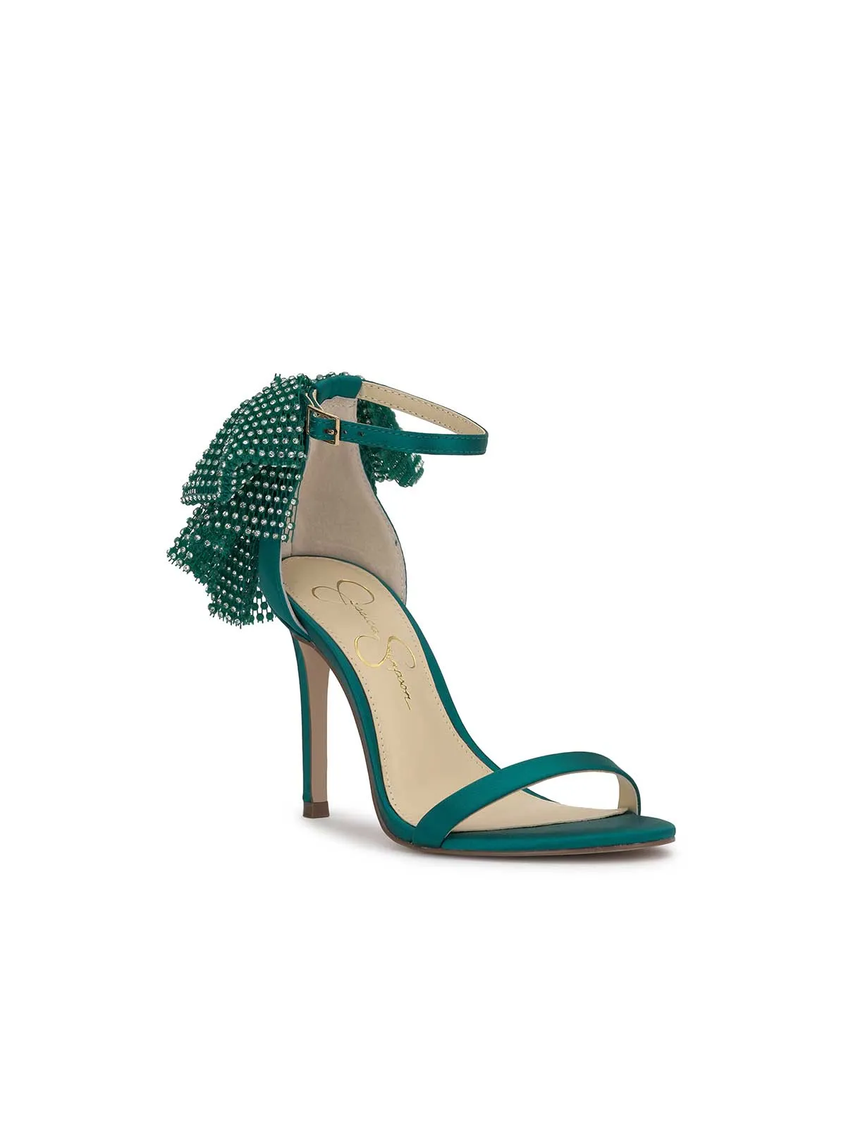 Moure Bow Heel in Gem Green sold by Jessica Simpson product image thumbnail 4