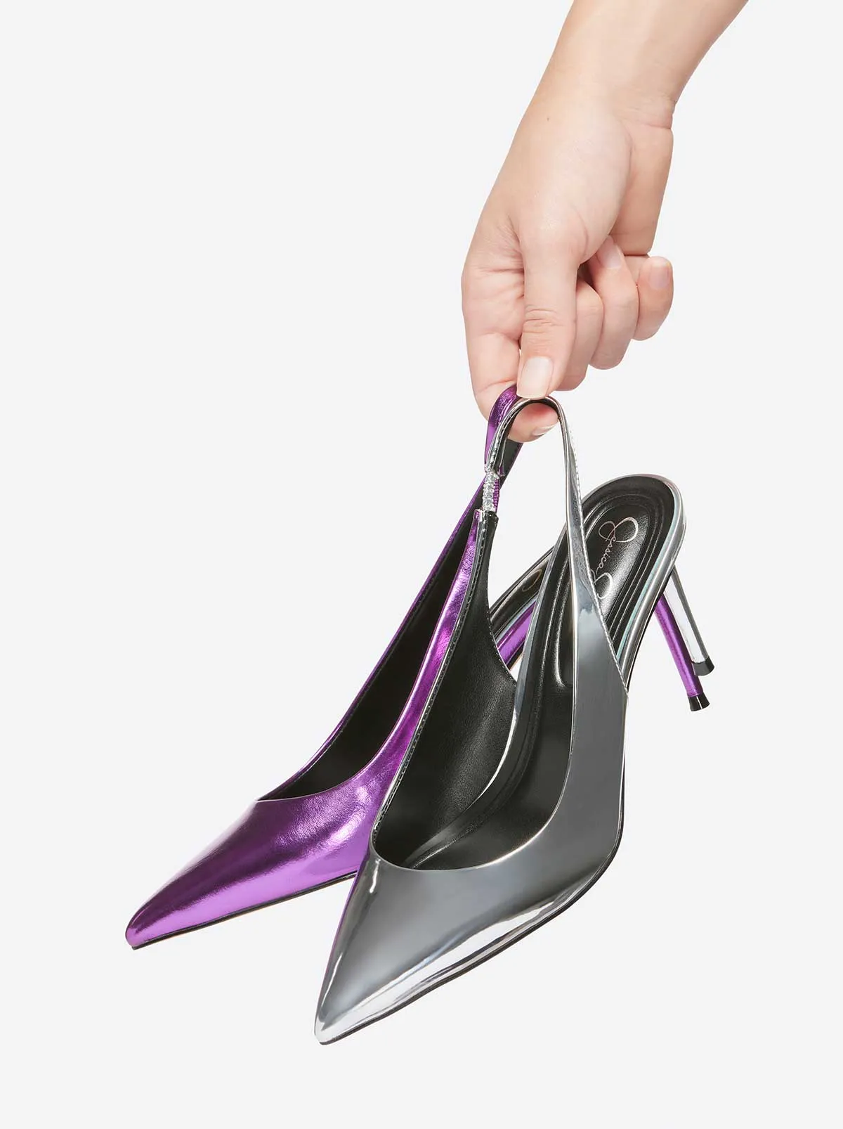 Souli Sling Back Heel in Silver sold by Jessica Simpson product image thumbnail 2