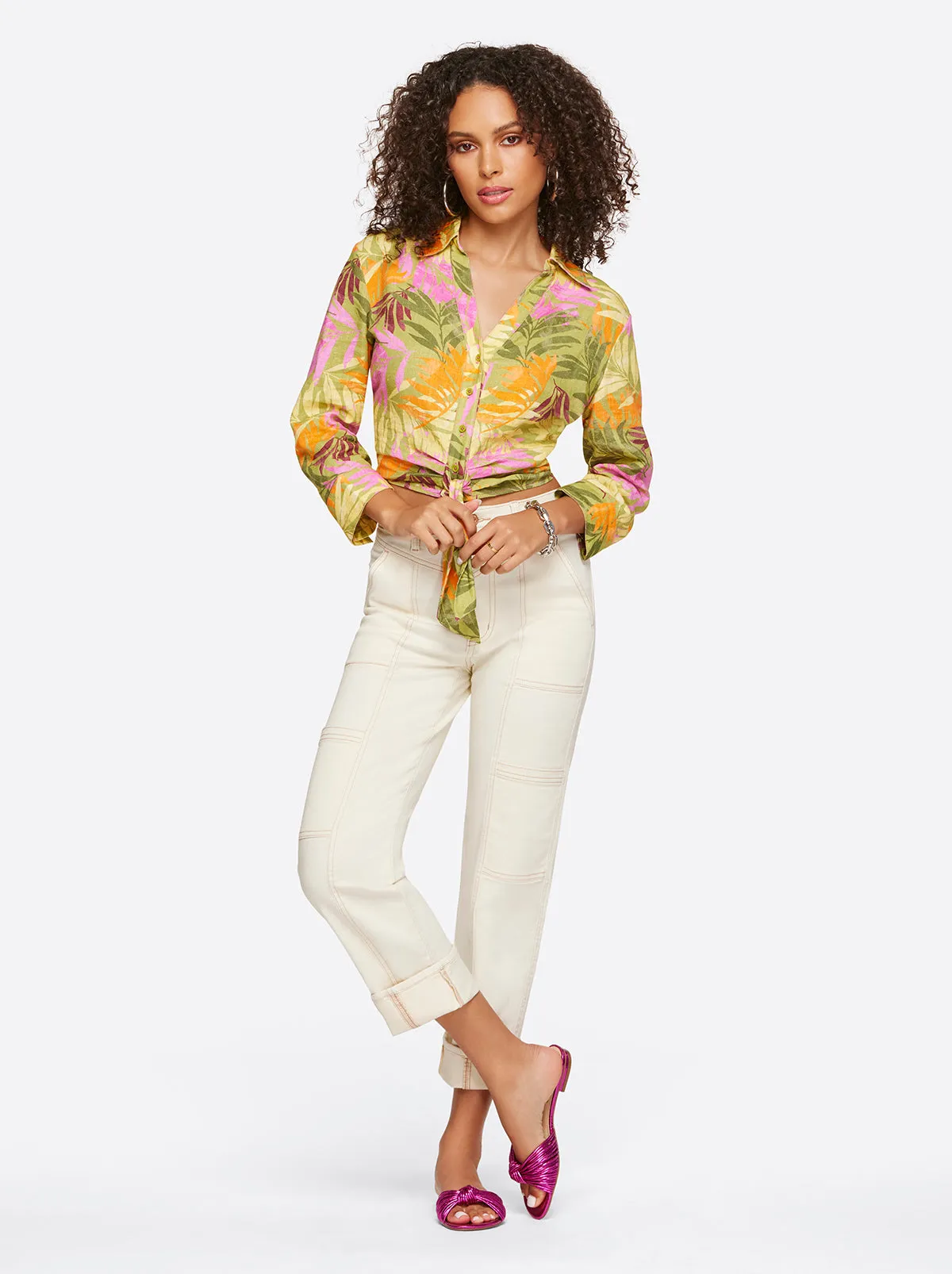 Straight Cargo Ankle in Ecru sold by Jessica Simpson product image thumbnail 4