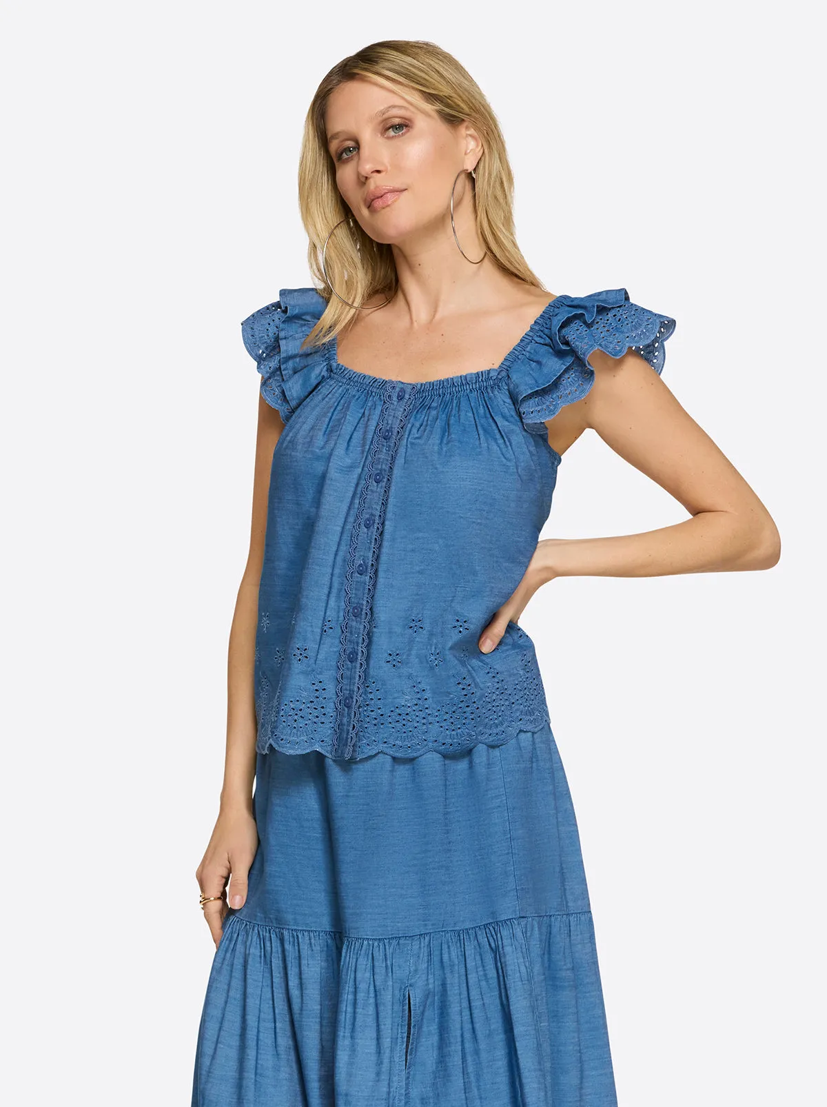 Violetta Top in Premium sold by Jessica Simpson product image thumbnail 2