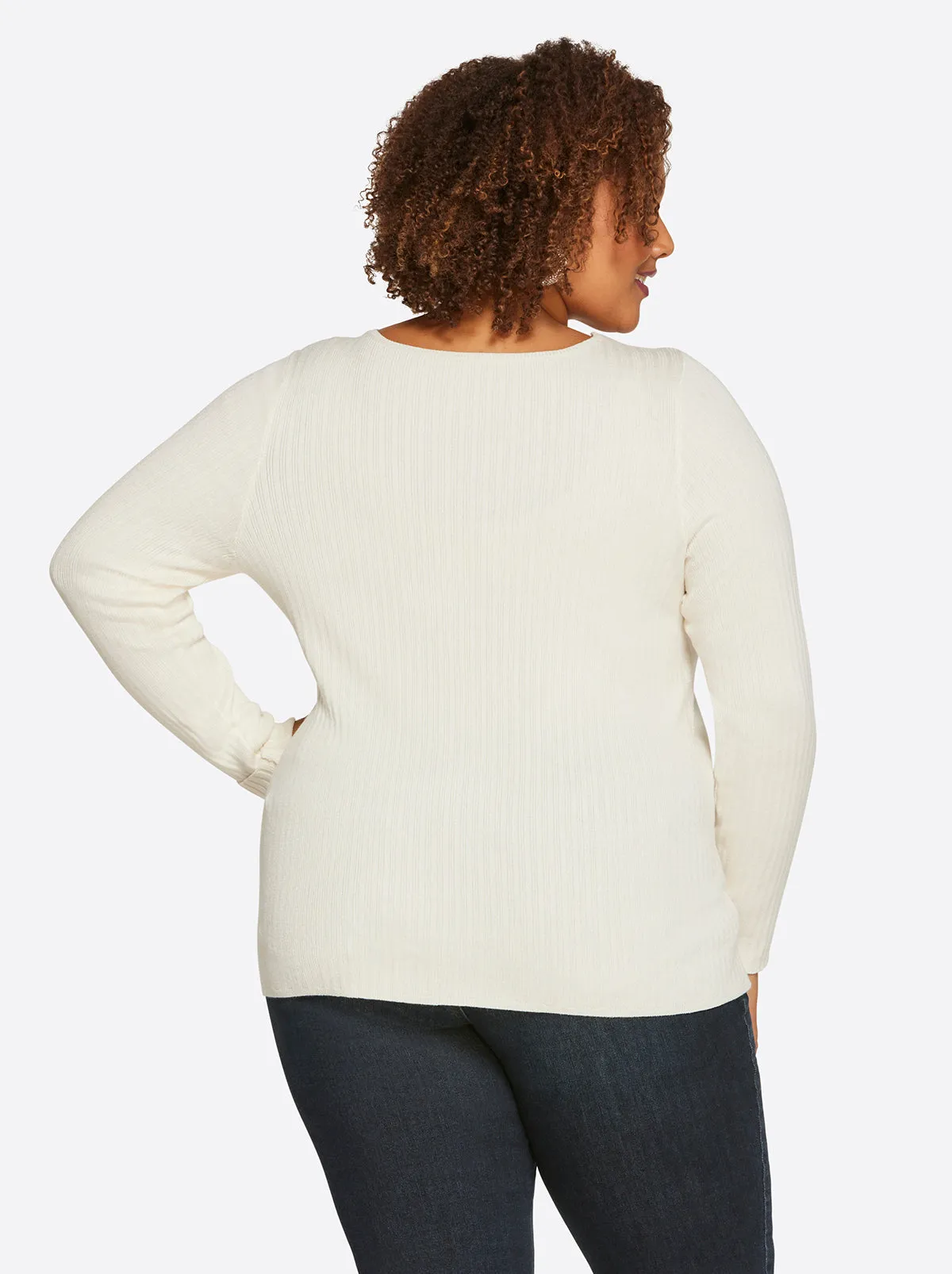 Prescilla Top in Gardenia sold by Jessica Simpson product image thumbnail 3