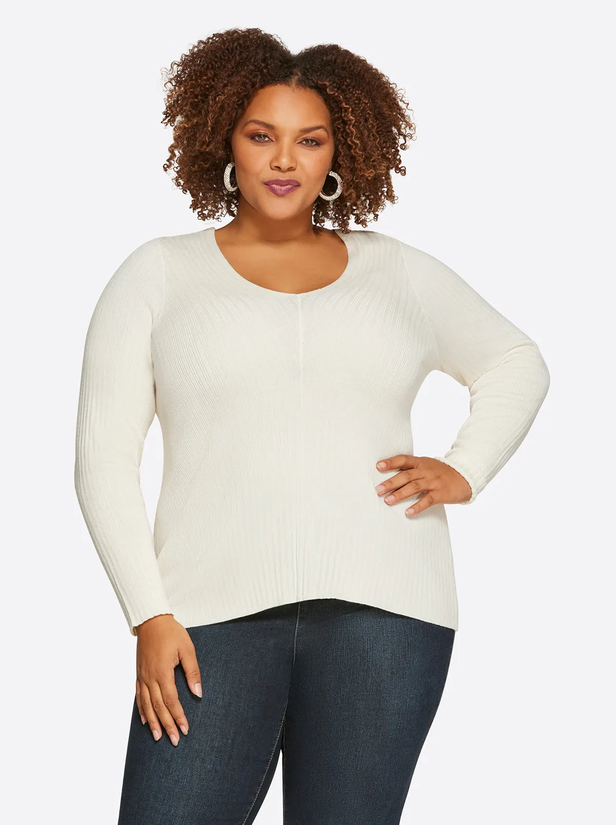 Prescilla Top in Gardenia sold by Jessica Simpson