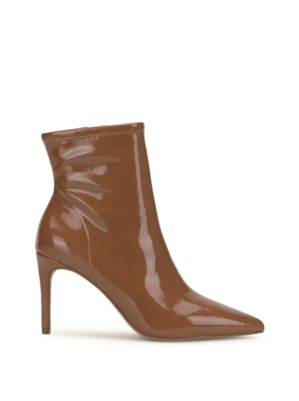 Semaja Pointed Toe Bootie in Caramel sold by Jessica Simpson