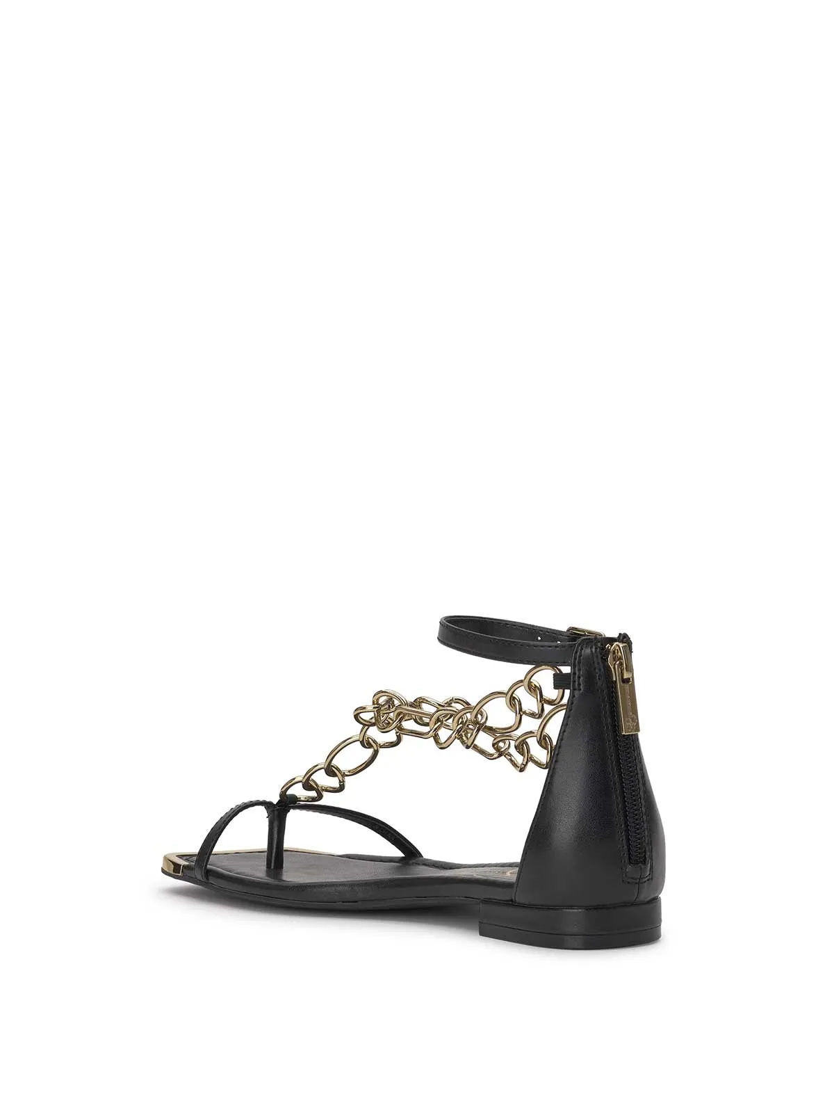 Edgey Flat Sandal in Black sold by Jessica Simpson product image thumbnail 3