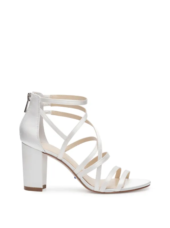 Stassey Sandal in White sold by Jessica Simpson